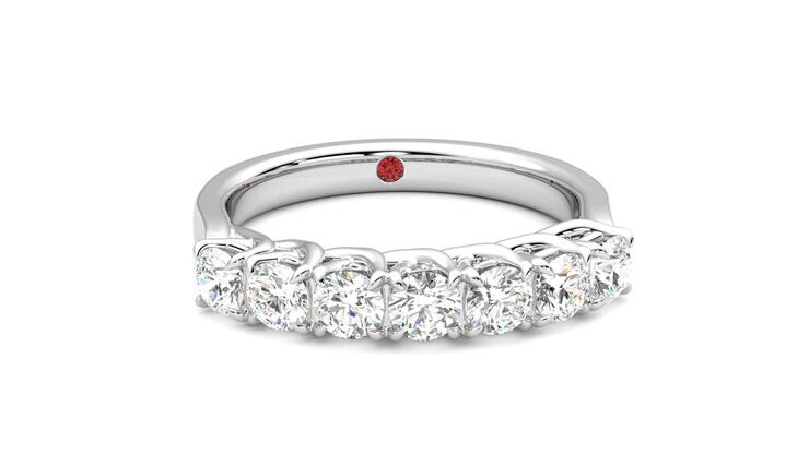 Taylor & Hart Aura Wedding Ring 360 degree image 2