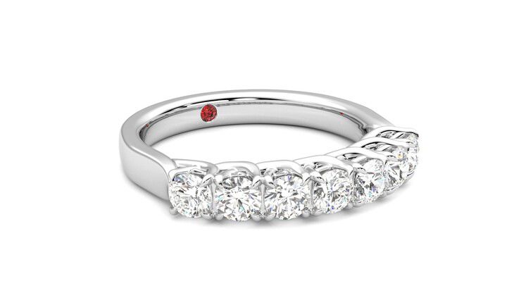 Taylor & Hart Aura Wedding Ring 360 degree image 5