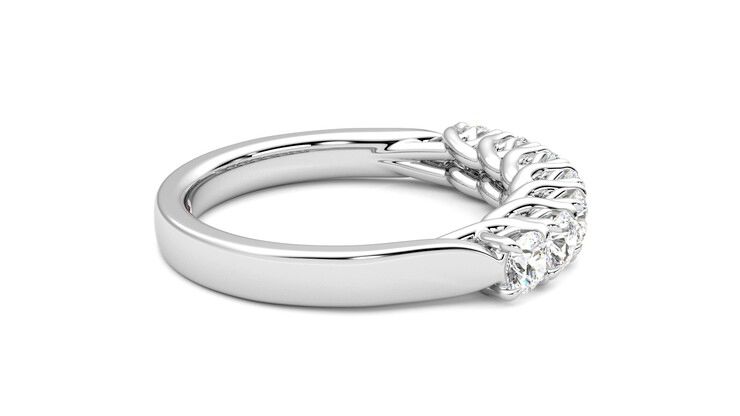 Taylor & Hart Aura Wedding Ring 360 degree image 10