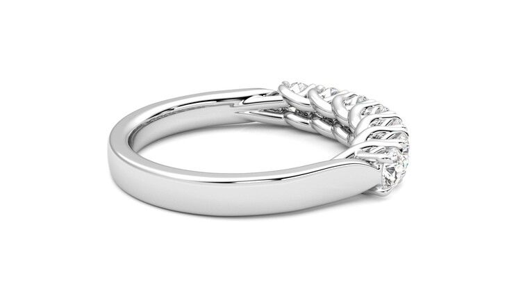 Taylor & Hart Aura Wedding Ring 360 degree image 11