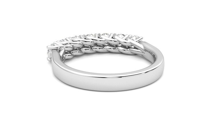 Taylor & Hart Aura Wedding Ring 360 degree image 16