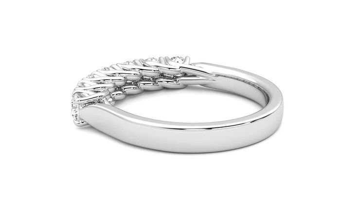 Taylor & Hart Aura Wedding Ring 360 degree image 18