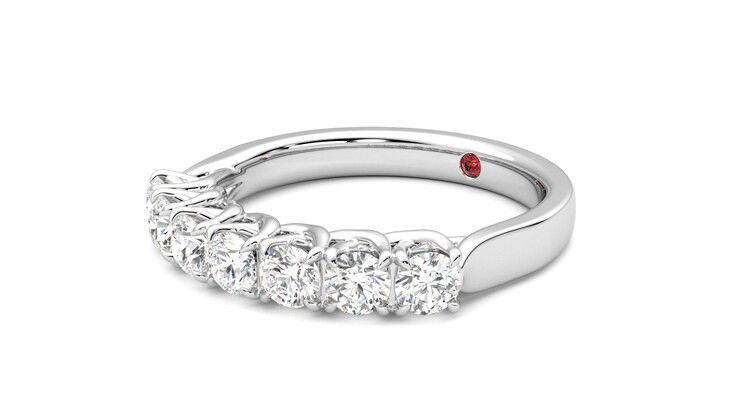 Taylor & Hart Aura Wedding Ring 360 degree image 24