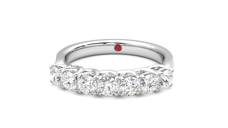 Taylor & Hart Aura Wedding Ring 360 degree image 28