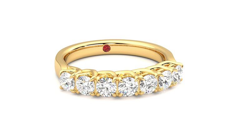 Taylor & Hart Aura Wedding Ring 360 degree image 3