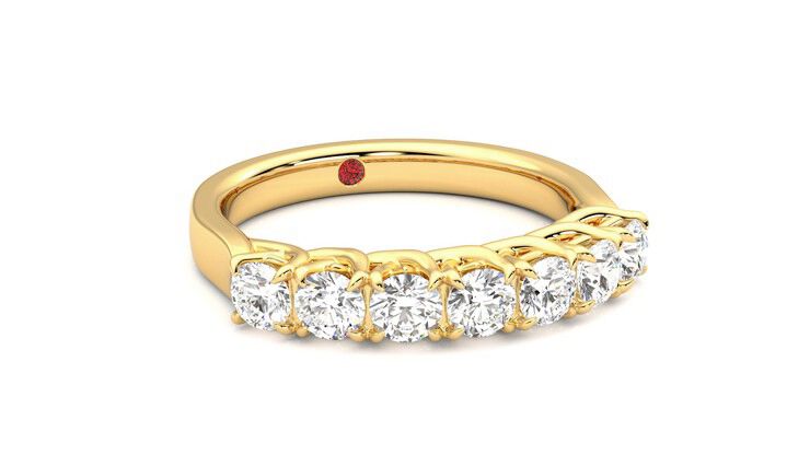 Taylor & Hart Aura Wedding Ring 360 degree image 4