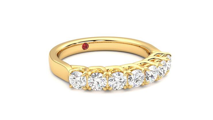 Taylor & Hart Aura Wedding Ring 360 degree image 5
