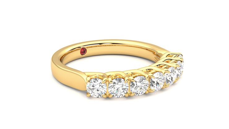 Taylor & Hart Aura Wedding Ring 360 degree image 6