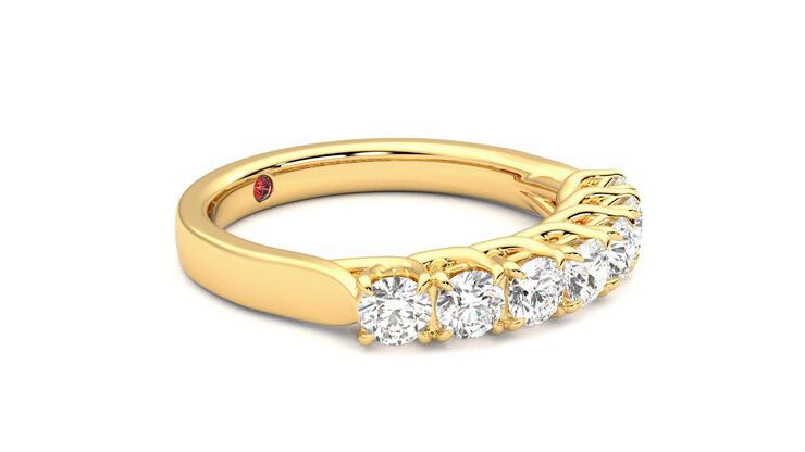 Taylor & Hart Aura Wedding Ring 360 degree image 7