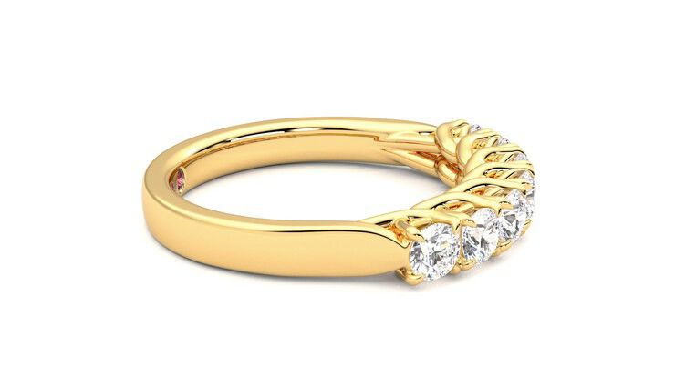 Taylor & Hart Aura Wedding Ring 360 degree image 9