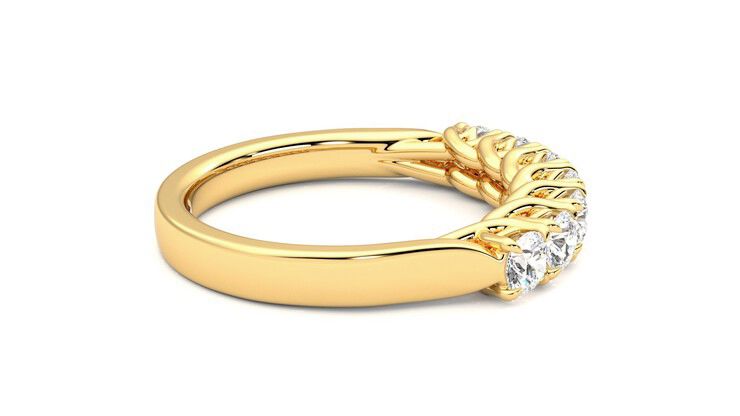 Taylor & Hart Aura Wedding Ring 360 degree image 10
