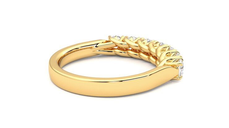 Taylor & Hart Aura Wedding Ring 360 degree image 12