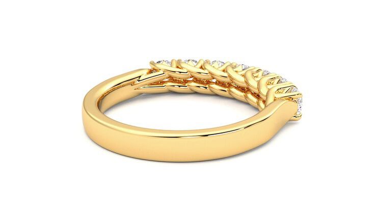 Taylor & Hart Aura Wedding Ring 360 degree image 13