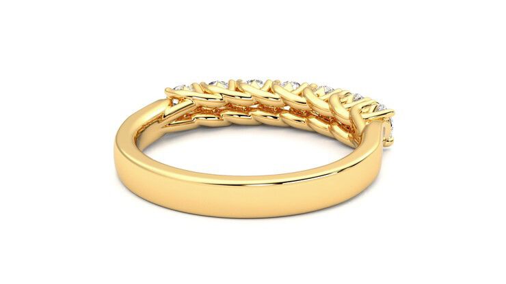 Taylor & Hart Aura Wedding Ring 360 degree image 14