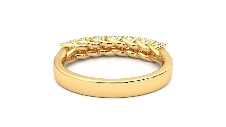 Taylor & Hart Aura Wedding Ring 360 degree image 15
