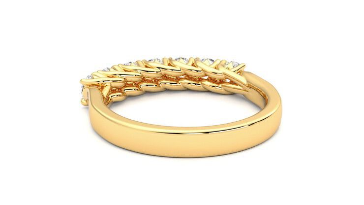 Taylor & Hart Aura Wedding Ring 360 degree image 16