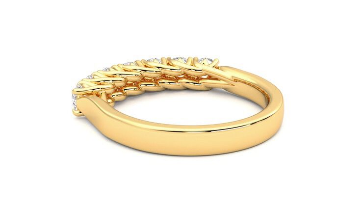 Taylor & Hart Aura Wedding Ring 360 degree image 17