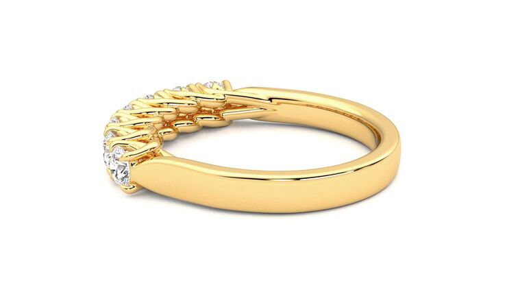 Taylor & Hart Aura Wedding Ring 360 degree image 19