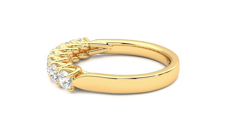 Taylor & Hart Aura Wedding Ring 360 degree image 20