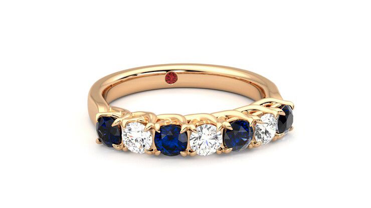 Taylor & Hart Aura Wedding Ring 360 degree image 3