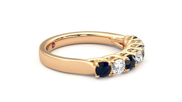 Taylor & Hart Aura Wedding Ring 360 degree image 8