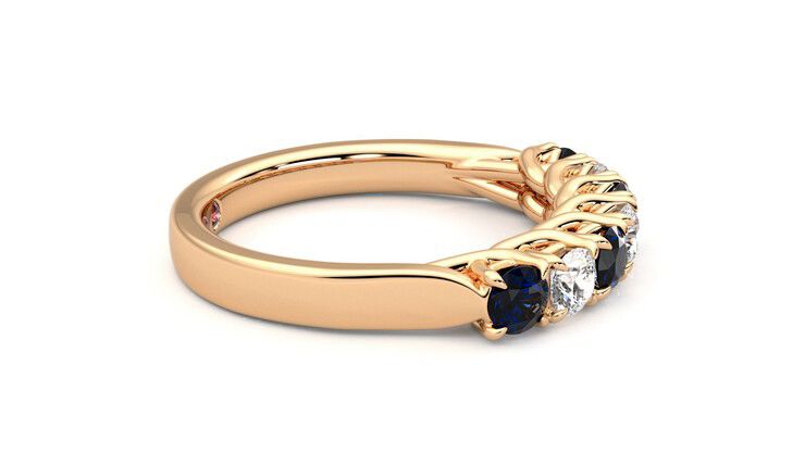 Taylor & Hart Aura Wedding Ring 360 degree image 9
