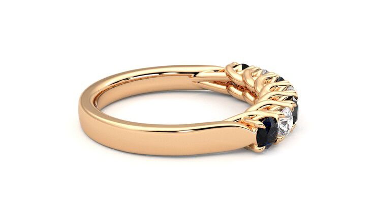 Taylor & Hart Aura Wedding Ring 360 degree image 10