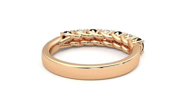Taylor & Hart Aura Wedding Ring 360 degree image 14