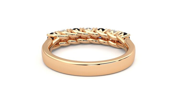 Taylor & Hart Aura Wedding Ring 360 degree image 15