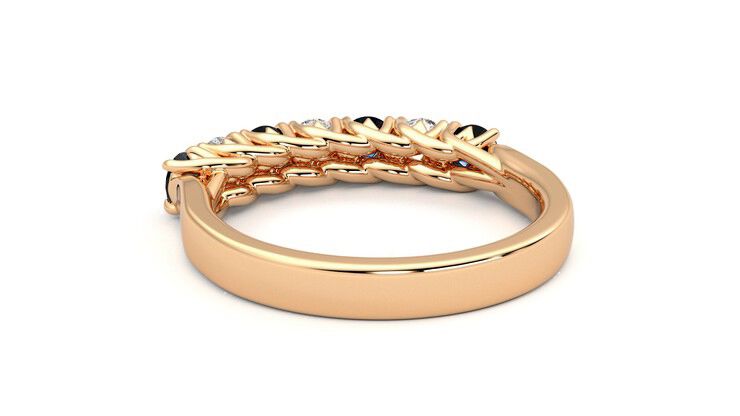 Taylor & Hart Aura Wedding Ring 360 degree image 16