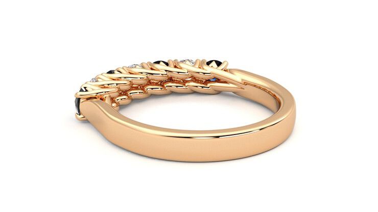 Taylor & Hart Aura Wedding Ring 360 degree image 17