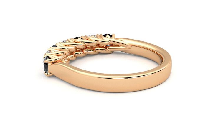 Taylor & Hart Aura Wedding Ring 360 degree image 18