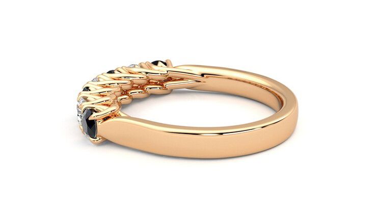 Taylor & Hart Aura Wedding Ring 360 degree image 19