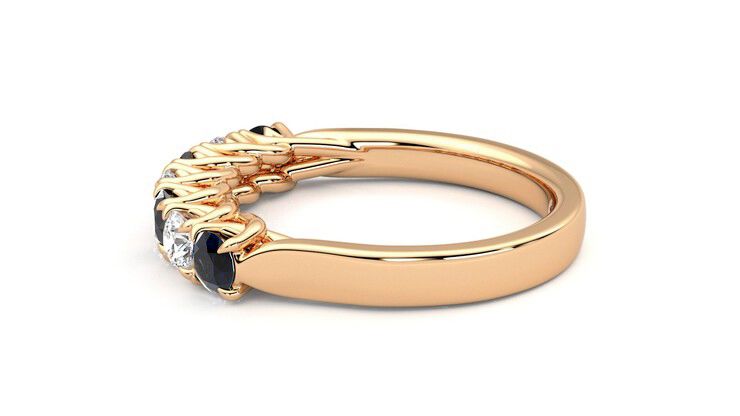Taylor & Hart Aura Wedding Ring 360 degree image 20