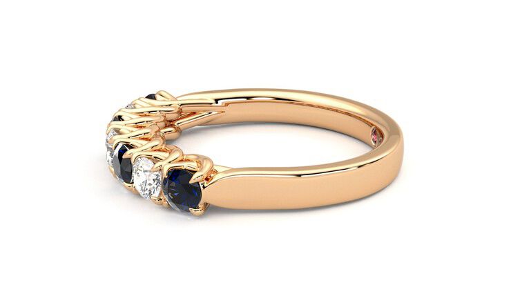 Taylor & Hart Aura Wedding Ring 360 degree image 21