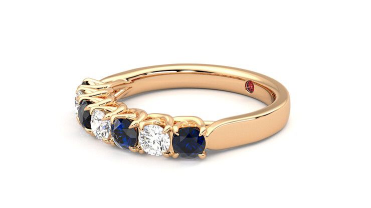 Taylor & Hart Aura Wedding Ring 360 degree image 23