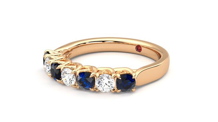 Taylor & Hart Aura Wedding Ring 360 degree image 24