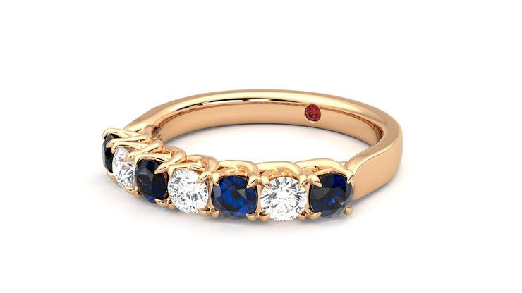 Taylor & Hart Aura Wedding Ring 360 degree image 25