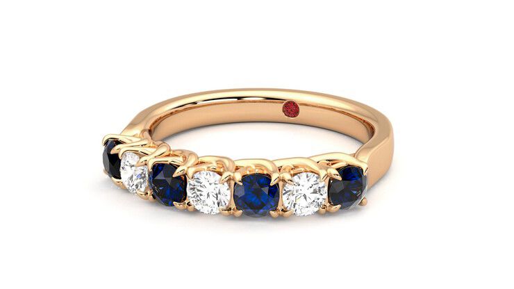 Taylor & Hart Aura Wedding Ring 360 degree image 26
