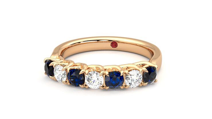 Taylor & Hart Aura Wedding Ring 360 degree image 27