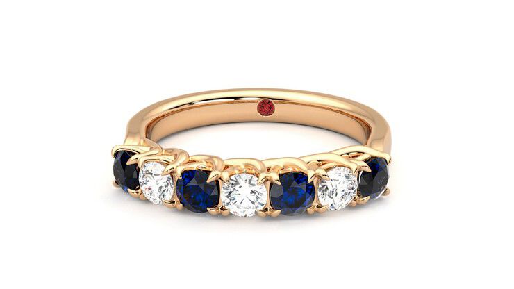 Taylor & Hart Aura Wedding Ring 360 degree image 28