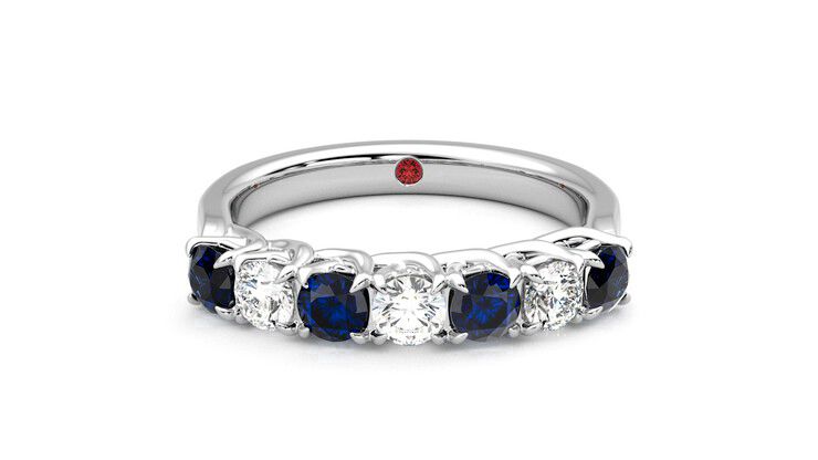 Taylor & Hart Aura Wedding Ring 360 degree image 0