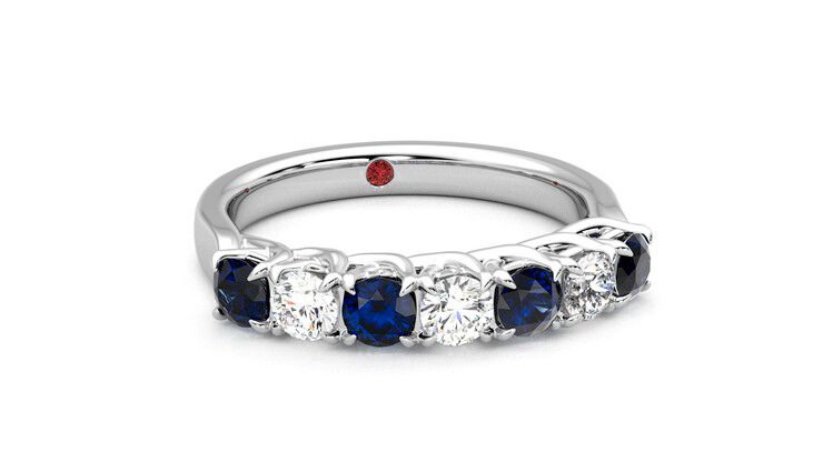 Taylor & Hart Aura Wedding Ring 360 degree image 3