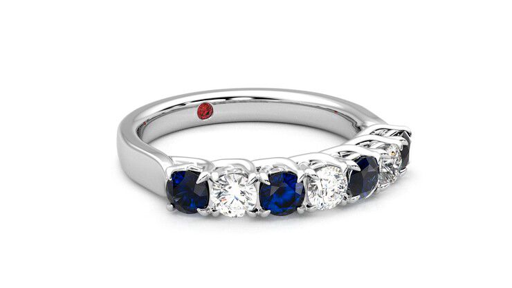 Taylor & Hart Aura Wedding Ring 360 degree image 5