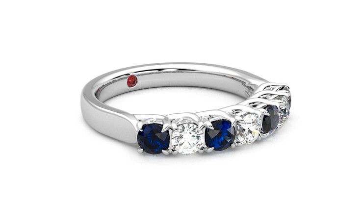 Taylor & Hart Aura Wedding Ring 360 degree image 6