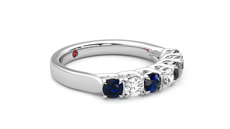 Taylor & Hart Aura Wedding Ring 360 degree image 7