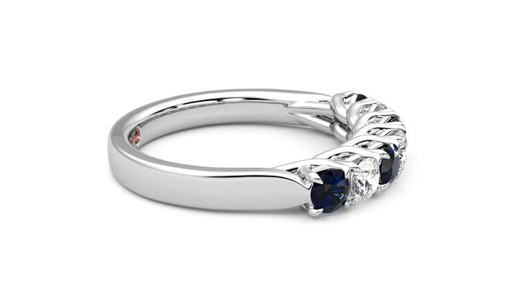Taylor & Hart Aura Wedding Ring 360 degree image 9