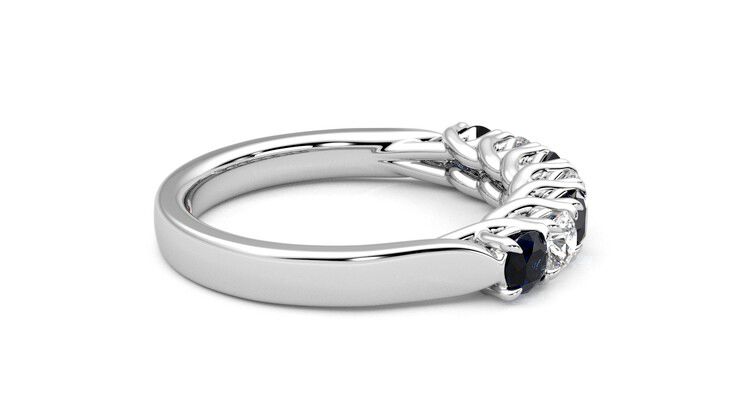 Taylor & Hart Aura Wedding Ring 360 degree image 10