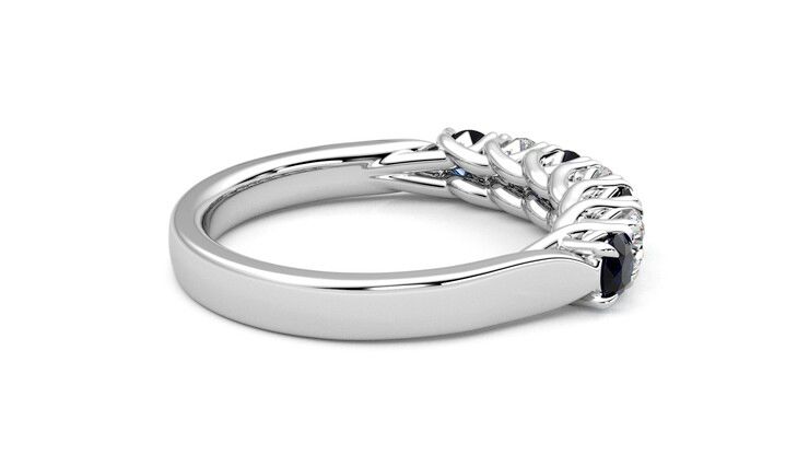 Taylor & Hart Aura Wedding Ring 360 degree image 11