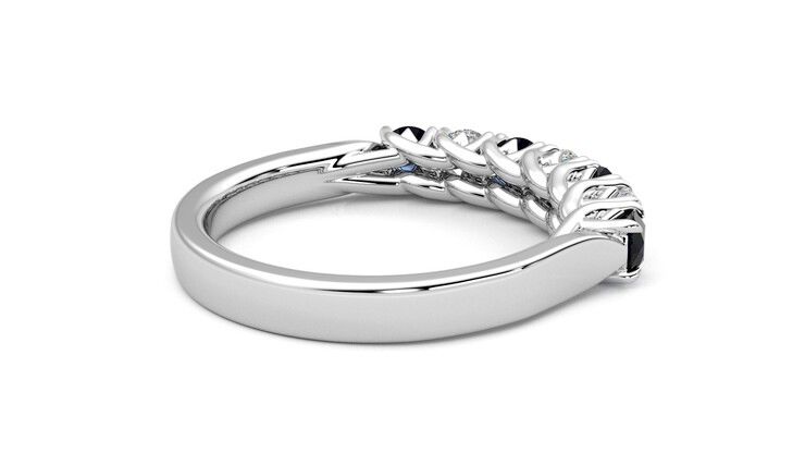 Taylor & Hart Aura Wedding Ring 360 degree image 12